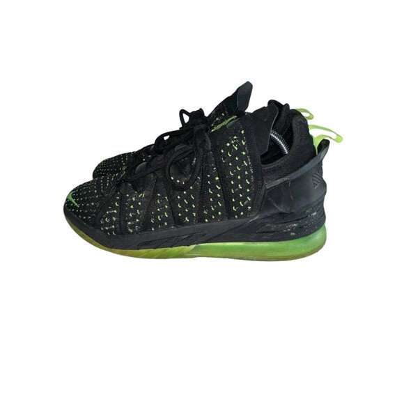 Nike Lebron James XVIII Dunkman Green Black Basketball Shoe Men’s 9.5 CQ9283-005 main image 8